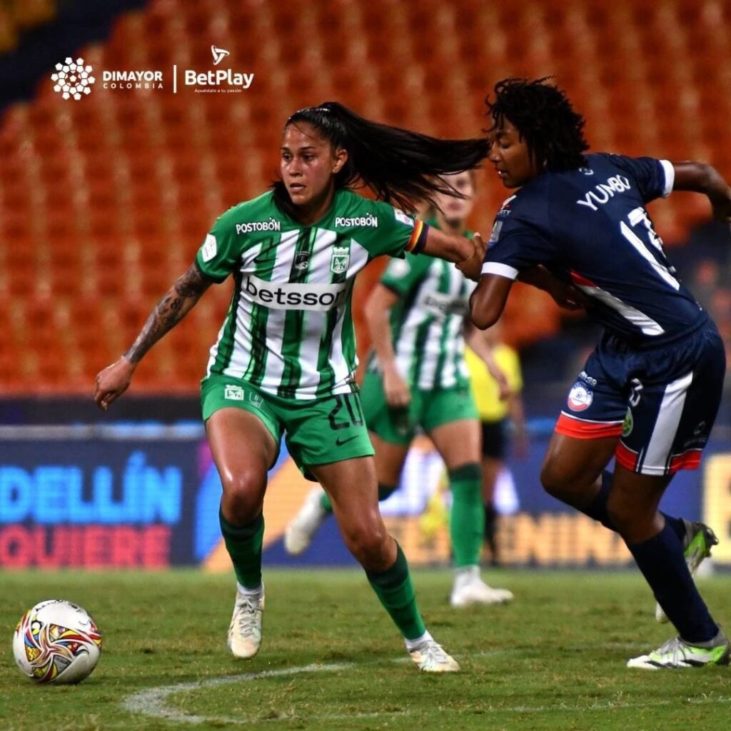 Atlético Nacional sufrió la eliminación de la liga. Foto: Dimayor